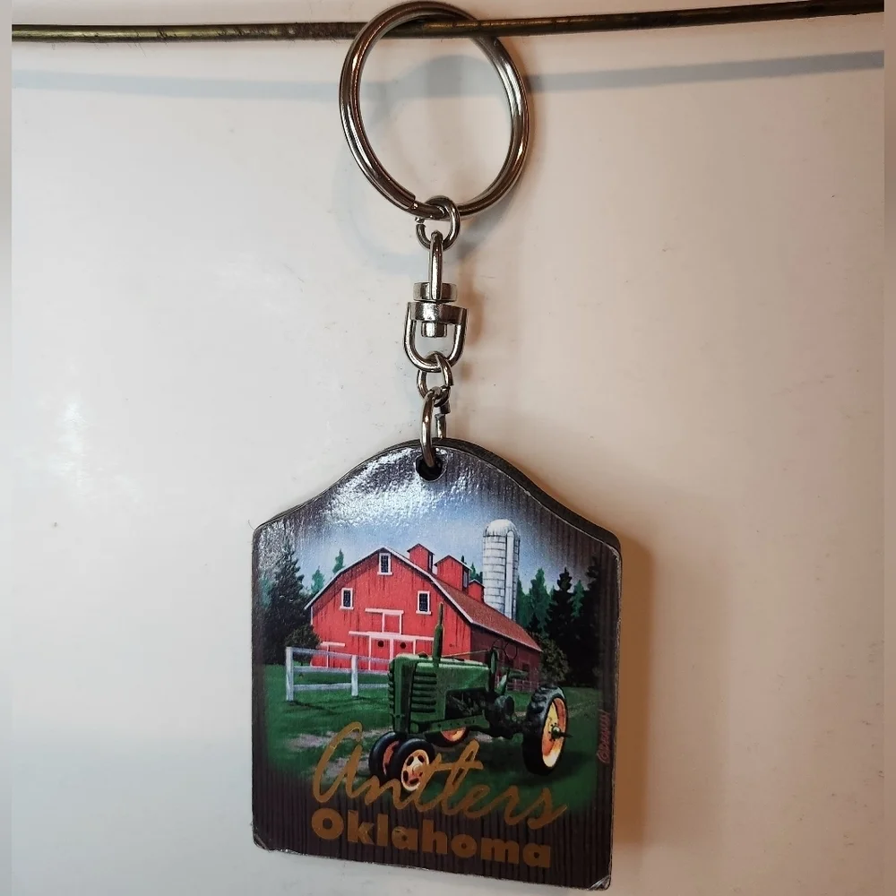 Antlers Oklahoma Keychain